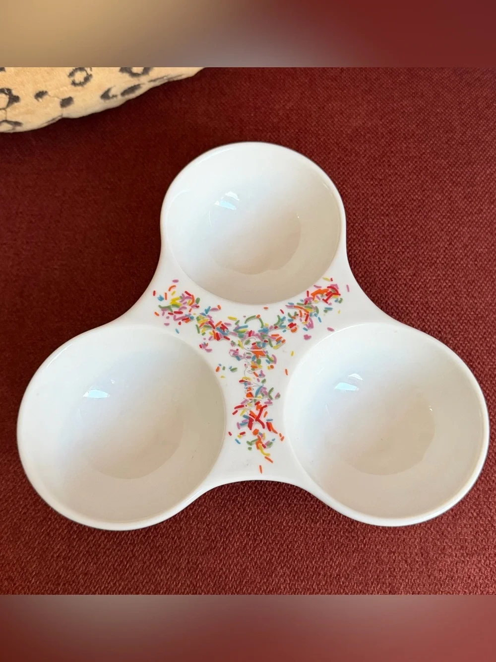 Jane Asher ‘Sprinkles’ Three Bowl Serving Caddy, 2007